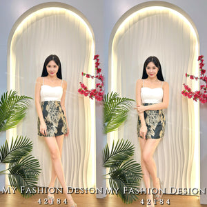 爆款新品🔥高品质高腰提花裤裙 RM68 Only（1-D2）