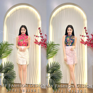 爆款新品🔥高品质高腰中国结裤裙 RM63 Only🌸（1-N2）