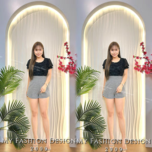 🔥黑卡独家爆款🔥高品质气质立体花朵套装 上衣 ➕ 裤子 RM109 Only🌸 （1-C4）