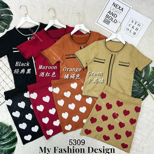 爆款新品🔥高品质针织休闲套装 上衣 ➕ 裙子 RM59 Only🌸（1-H3）