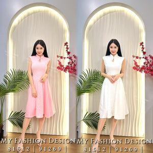 爆款新品🔥高品质提花旗袍连体裙 RM85 Only🌸（1-R4)