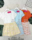 【补现货】爆款新品🔥高品质提花拼接连体裤裙 RM29.00 Only🌸（原价 RM89.00）