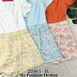 【补现货】爆款新品🔥高品质提花拼接连体裤裙 RM29.00 Only🌸（原价 RM89.00）