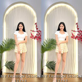 【补现货】爆款新品🔥高品质提花拼接连体裤裙 RM29.00 Only🌸（原价 RM89.00）