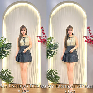 🔥黑卡独家爆款🔥高品质气质亮片套装 上衣 ➕ 裤裙 RM109 Only🌸（2-N3）