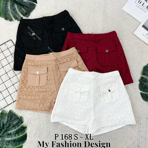 @爆款新品🔥高品质高腰钩花时装短裤 RM59 Only🌸（2-Q1）