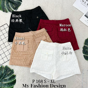 @爆款新品🔥高品质高腰钩花时装短裤 RM59 Only🌸（2-Q1）