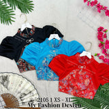 🧨金卡独家爆款🧨高品质提花款旗袍上衣RM72 Only🌸（1-I2）