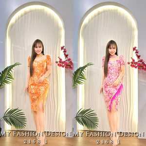 🔥金卡独家爆款🔥高品质气质款修身旗袍连体裙 RM129 Only🌸 （1-D3）