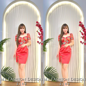 🔥金卡独家爆款🔥高品质气质旗袍款连体裙 RM119 Only🌸  （1-J3）