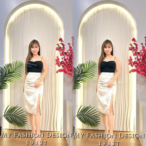 爆款新品🔥高品质高腰提花半身裙 RM65 Only🌸（2-V4）