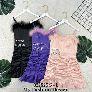 爆款新品🔥高品质吊带款缎面连体裙 RM109 Only🌸（2-M4）