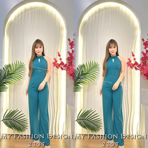 爆款新品🔥高品质cut in款连体长裤 RM83 Only🌸（2-X2）