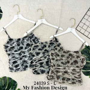 爆款新品🔥高品质吊带网纱上衣 RM59 Only🌸（1-D3）