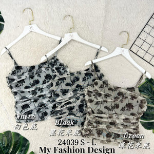 爆款新品🔥高品质吊带网纱上衣 RM59 Only🌸（1-D3）