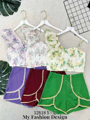 @爆款新品🔥高品质气质款时装套装 上衣➕裤子 RM109 Only🌸（2-L1）