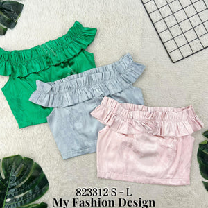 爆款新品🔥高品质气质款时装一字领上衣 RM59 Only🌸（1-F4）