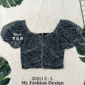 爆款新品🔥高品质气质款波点上衣 RM59 Only🌸（1-C2）
