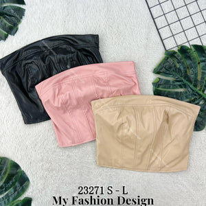 爆款新品🔥高品质气质款时装抹胸上衣 RM62 Only🌸（1-C3）