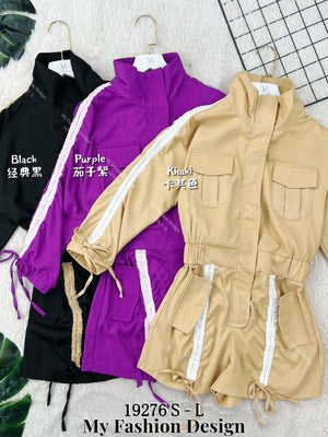 爆款新品🔥高品质气质休闲抽绳连体短裤 RM89 Only🌸（2-M1）