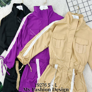 爆款新品🔥高品质气质休闲抽绳连体短裤 RM89 Only🌸（2-M1）