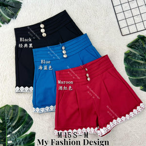 爆款新品🔥高品质高腰锦棉短裤 RM59 Only🌸（2-K2）