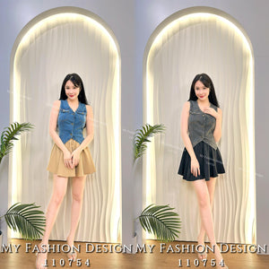 爆款新品🔥高品质马甲款牛仔套装 上衣 ➕ 裤裙 RM109 Only🌸