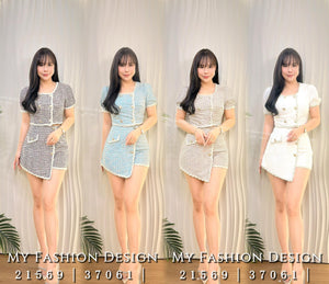 爆款新品🔥高品质气质小香套装 上衣 ➕ 裤裙 RM109 Only🌸