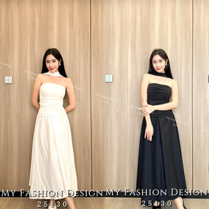 爆款新品🔥高品质气质款围脖修身连体裙 RM89 Only 🖤（1-K2）