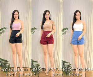 ✨独家爆款🔥高品质高腰锦棉短裤 RM65 Only🌸 （1-J3）