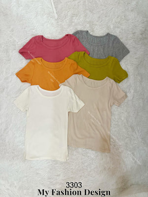 爆款新品🔥 高品质百搭休闲螺纹上衣 RM39 Only🌸（3-K3）