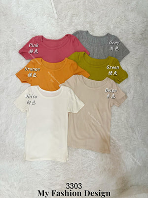 爆款新品🔥 高品质百搭休闲螺纹上衣 RM39 Only🌸（3-K3）