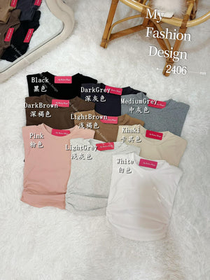 爆款新品🔥 高品质休闲棉质垫肩上衣 RM49 Only🌸 （1-L3）