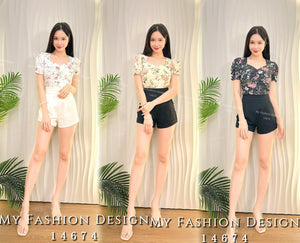 爆款新品❤️🔥 高品质气质款花花上衣 RM59 Only🌸（1-D1）