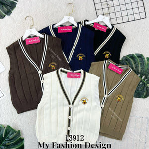 爆款新品🔥 高品质休闲针织马甲外套 RM59 Only🌸（1-D2）