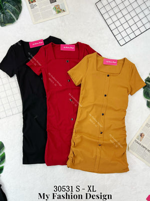 爆款新品🔥 高品质休闲抽绳连体裙 RM69 Only🌸（2-B2）