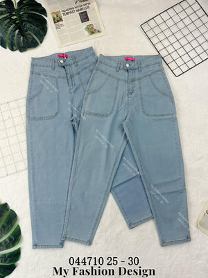 福利独家爆款🔥 高品质高腰牛仔长裤 RM75 Only🌸 （2-J2）