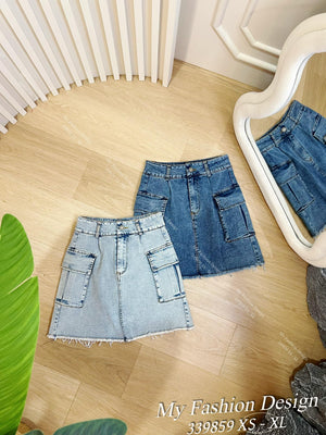 黑卡独家爆款🔥 高品质高腰牛仔裤裙 RM69 Only🌸 （1-A4）