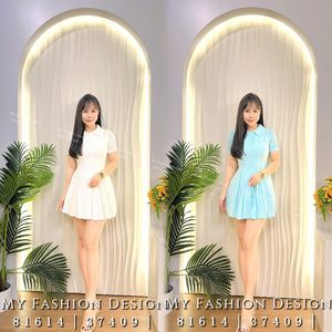 爆款新品🔥 高品质气质桐花款连体裤裙 RM83 Only🌸（2-I2）