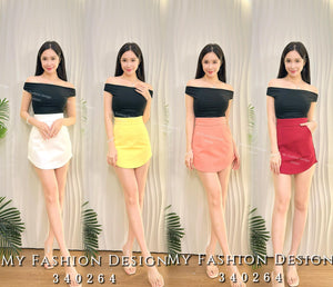 黑卡独家爆款🔥 高品质高腰罗马裤裙 RM66 Only🌸 （2-M4）