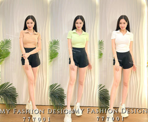 🔥黑卡独家爆款🔥 高品质百搭棉质Polo领口上衣 RM49 Only🌸 （2-O2）