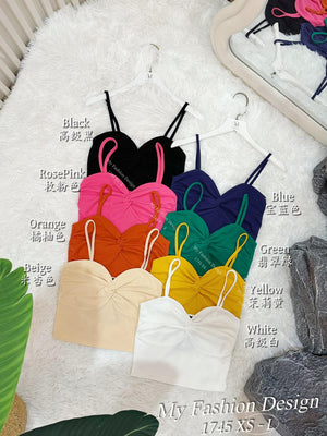 🔥黑卡独家爆款🔥 高品质吊带款棉质上衣 RM39 Only🌸 （1-H4）