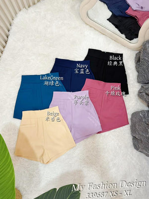 🔥黑卡独家爆款🔥高品质高腰锦棉短裤 RM59 Only🌸（1-B3）