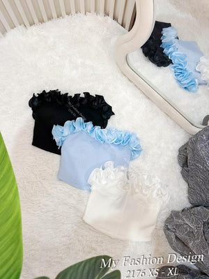 🔥黑卡独家爆款🔥 高品质气质款抹胸上衣 RM65 Only🌸（1-A2）