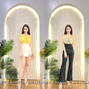 🔥黑卡独家爆款🔥 高品质缎面款蝴蝶结上衣 RM69 Only🌸 （2-L4）