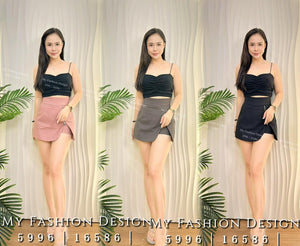 独家爆款🔥高品质高腰锦棉裤裙 RM65 only🌸（1-E2）