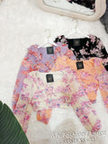 黑卡独家爆款❤️‍🔥高品质碎花雪纺时装上衣 RM65 Only🌸 （2-J3）