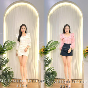 🔥黑卡独家爆款🔥高品质法式时装上衣 RM65 Only🌸 （2-K4）