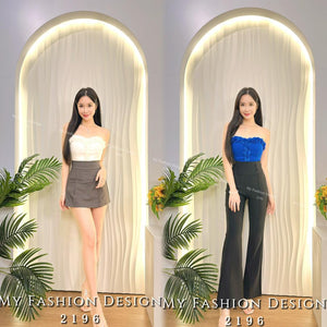 黑卡独家爆款❤️‍🔥高品质抹胸款时装上衣 RM65 Only🌸 （2-L2）