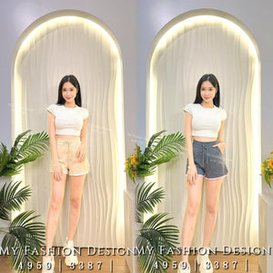 独家爆款🔥高品质高腰拼色休闲短裤 RM62 only🌸 （1-J4）